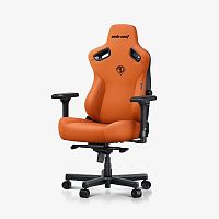 Кресло игровое AndaSeat Kaiser 3 L оранжевый [экокожа (PVC), до 120 кг, 4D подлокотники, качание]