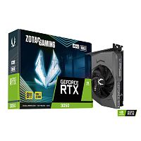 Видеокарта RTX 3050 ZOTAC ECO Solo GeForce RTX 3050 8GB GDDR6, Engine clock 1777MHz, Memory clock 14Gbps, 128Bit, 3xDP, HDMI [ZT-A30500R-10L]