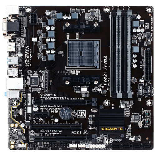 Материнская плата AMD FM2 - 4 слотовый