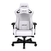 Кресло игровое AndaSeat Kaiser 2 XL белый [экокожа (PVC), до 180 кг, 4D подлокотники, качание]
