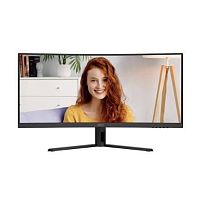 34" Монитор AOC CU34B3E черный [3440x1440@120 Гц, VA, 300 Кд/м², 178°/178°, HDMI, DisplayPort]