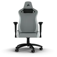 Кресло игровое Corsair TC200 серый [Ткань, до 120 кг, подголовник, подлокотники - 4D]