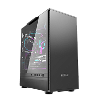 Корпус PC Cooler IE200 BK черный [Mid-Tower, Micro-ATX, Mini-ITX, Standard-ATX, USB 2.0 Type-A, USB 3.2 Gen1 Type-A]