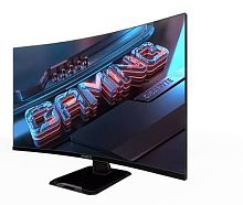 31.5" Монитор Gigabyte GS32QCA черный [2560x1440@180 Гц, VA, 3500:1, 250 Кд/м², 178°/178°, HDMI x2, DisplayPort]
