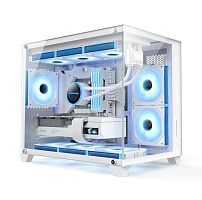 Корпус G-Panters белый [Micro-ATX, Mini-ITX, Standard-ATX, 1xUSB 3.0 Type-A, 2xUSB Type-A, 3 x 120 мм]