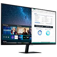 32" Монитор Samsung ViewFinity S7 LS32H700EAIXCI черный [3840x2160@60 Гц, VA, 3000:1, 300 Кд/м², HDMI, DisplayPort]
