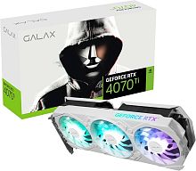 Видеокарта GALAX GeForce RTX 4070Ti EX GAMER WHITE 12GB GDDR6X 192bit 2685Mhz/21000Mhz RGB TRIPPLE Fan HDMI 3xDisplayPort [47IOM7MD8KWE]