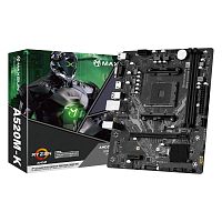 Материнская плата MAXSUN MS-CHALLENGER A520M-K [AM4, AMD A520, mATX, 2×DDR4 до 64 ГБ, 1×M.2, 1 GbE, 6×USB]