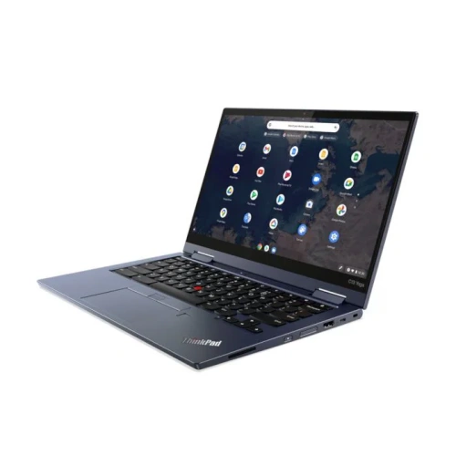 Ноутбук Lenovo ThinkPad C13 Yoga Chromebook AMD Athlon 3150C (up to 3,3GHz), 13.3" FULL IPS Touch x360, 4GB,32GB, WiFi+BT, HD Web Camera x2, Chrome OS, сканер отпечатка пальца, стилус для Touch, Eng-Rus [20UXS06A00]