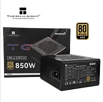 Блок питания Thermalright TG 850W [850 Вт, 80+ Gold, APFC, 20 + 4 pin, 4+4 pin x2, 8 pin CPU, 16 pin (12VHPWR), 10 SATA, 6+2 pin x4 PCI-E]