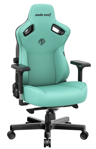 Кресло игровое AndaSeat Kaiser 3 XL голубой [экокожа, до 180 кг, подголовник, подлокотники - 4D]