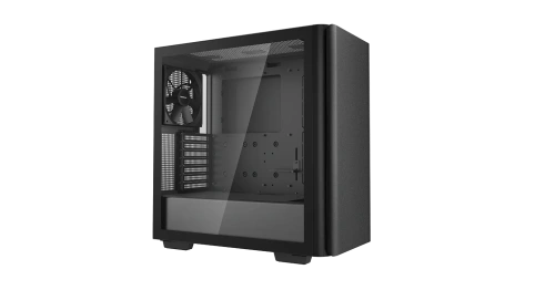 Корпус DEEPCOOL CK500 черный [Mid-Tower, E-ATX, Micro-ATX, Mini-ITX, Standard-ATX, USB 3.2 Gen1 Type-A, USB 3.2 Gen2 Type-C, 2 x 140 мм]