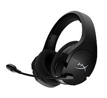 Беспроводные наушники HyperX Cloud Stinger Core Wireless 7.1 черный [7.1 Virtual, охватывающие, 20 Гц - 20000 Гц, 16Ω, радиоканал]