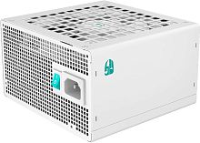 Блок питания DeepCool PQ1000G WH [1000W, 80+ Gold, ATX v3.1/PCIe 5.1, Active PFC, 20 + 4 pin, 4+4 pin x2 CPU, 8 SATA, PCI‑E 6+2 pin x3 + 16 pin (12VHPWR), полностью модульный]
