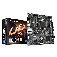 Материнская плата GIGABYTE H610M H [LGA 1700, Intel H610, mATX, 2×DDR5 до 128 ГБ, 1×M.2, 1 GbE, 6×USB]