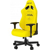 Кресло игровое AndaSeat x NAVI желтый [экокожа, до 130 кг, подголовник, подлокотники - 4D]