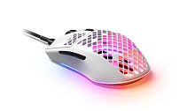 Мышь проводная SteelSeries Aerox 3 Snow белый [8500 dpi, USB Type-A, кнопки - 6]