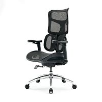 Кресло офисное Sihoo S100-203 черный [сетка, до 150 кг, 3D подлокотники]