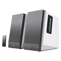Акустическая система Edifier R1700BT [2.0 (полочная), 66 Вт RMS, Bluetooth 5.1], белый/серебристый