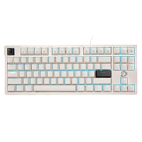 Клавиатура проводная Dareu EK 87 V2 белая [механическая  Red Switch, клавиш - 61, USB, белая]