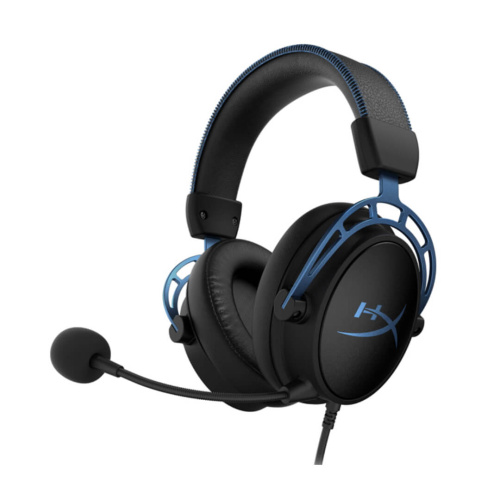 Проводные наушники HyperX Cloud Alpha S черный [7.1 Virtual, охватывающие, 13 Гц - 27000 Гц, 65Ω, проводной, кабель - 2 м]