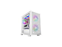 Корпус PCCooler C3D310 WH ARGB белый [Mini-Tower, Micro-ATX, Mini-ITX, USB 3.2 Gen 1 Type-A, ARGB вентиляторы, 2 x 120 мм]