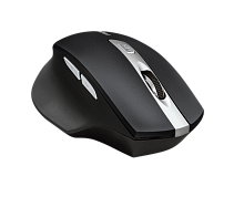 Мышь беспроводная Trust Lagau черный [1600 dpi, светодиодный, USB Type-A, кнопки - 6]