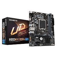 Материнская плата GIGABYTE H610M K DDR4 [LGA 1700, Intel H610, mATX, 2×DDR4 до 64 ГБ, 1×M.2, 1 GbE, 6×USB]