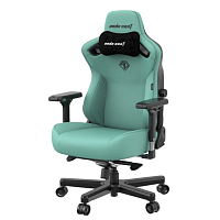 Кресло игровое AndaSeat Kaiser 3 голубой [экокожа, до 120 кг, подголовник, подлокотники - 4D]