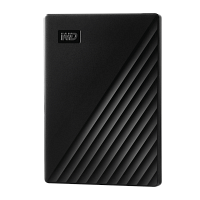 4 ТБ Внешний HDD WD My Passport [WDBPKJ0040BBK-WEWM] [2.5", USB 3.2 Gen 1 Type-A, черный]