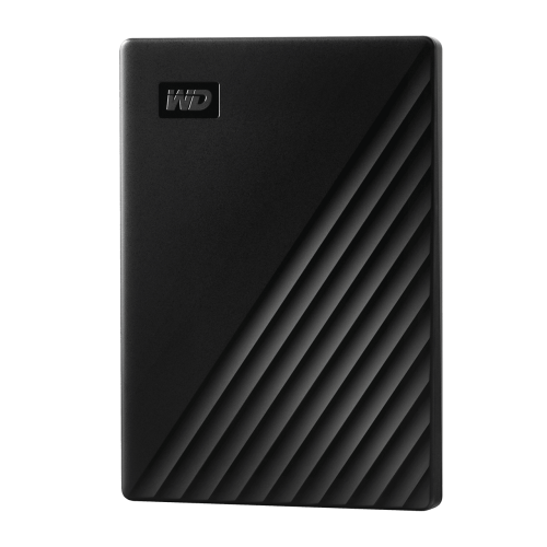 4 ТБ Внешний HDD WD My Passport [WDBPKJ0040BBK-WEWM] [2.5", USB 3.2 Gen 1 Type-A, черный]