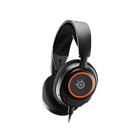 Проводные наушники SteelSeries Arctis Nova 3 черный [7.1 Virtual, поддержка Nintendo Switch, PS5, Xbox One, Xbox Series X|S, охватывающие, 20 Гц - 22000 Гц, 36Ω, проводной, кабель - 1.2 м]