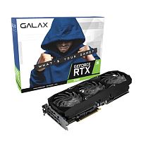 Видеокарта GALAX GeForce RTX3080 SG 1-Click OC 10GB GDDR6X 320bit 1725Mhz/19000Mhz TRIPPLE FAN RGB HDMI HDCP 3xDisplayPort (NON-LHR)