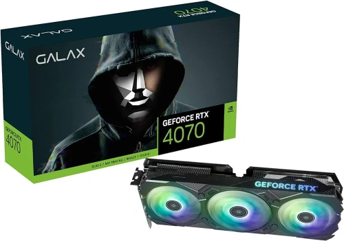 Видеокарта GALAX GeForce RTX 4070 EX GAMER 1-Click OC 12GB GDDR6X 192bit 2535Mhz/21000Mhz TRIPPLE Fan HDMI 3xDisplayPort [47NOM7MD7JEG]