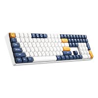 Клавиатура проводная+беспроводная DarkFlash GD108 blue [механическая Yellow switch, клавиш - 108, радиоканал, USB, синий, 1200 mAh]