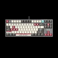 Клавиатура проводная A4Tech Bloody S87 Pixels Red красный [механическая, клавиш - 87, USB, RGB-подсветка]