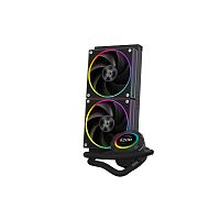 Система охлаждения ID-Cooling SL240 [120 мм - две секции, 4 pin, радиатор - алюминий, TDP 300 Вт]