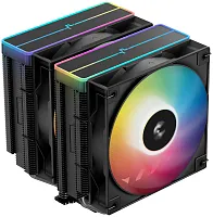 Кулер для процессора DEEPCOOL AG620 BK ARGB V2 [основание - медь, 1950 об/мин, 29.4 дБ, 4 pin, 260 Вт]