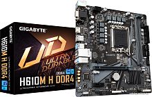 Материнская плата GIGABYTE H610M H DDR4 [LGA 1700, Intel H610, 2xDDR4-3200 МГц, 1xPCI-Ex16, 1xM.2, Micro-ATX]