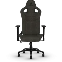 Кресло игровое Corsair T3 RUSH серый [Ткань, до 120 кг, подголовник, подлокотники - 4D]