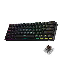 Клавиатура проводная/беспроводная Redragon Draconic Elite K530 PRO черный [механическая, клавиш - 61, USB Type-C / 2.4 ГГц / Bluetooth, RGB-подсветка]
