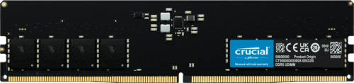 Оперативная память Crucial [CT16G56C46U5] 16 ГБ [DDR5, 16 ГБx1 шт, 5600 МГц, 46-45-45]