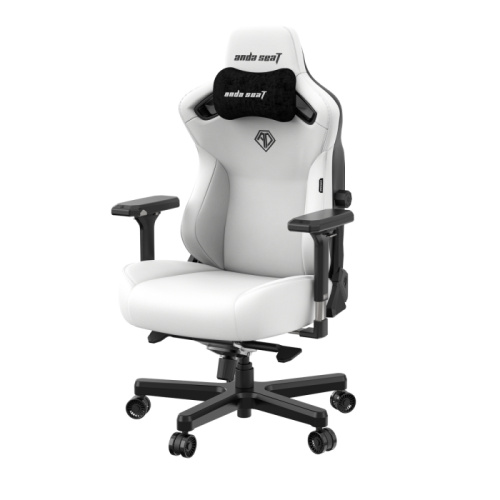 Кресло игровое AndaSeat Kaiser 2 XL белый [экокожа, до 150 кг, подголовник, подлокотники - 4D]