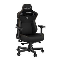 Кресло игровое AndaSeat Kaiser 3 XL черный [экокожа (PVC), до 180 кг, 4D подлокотники, качание]