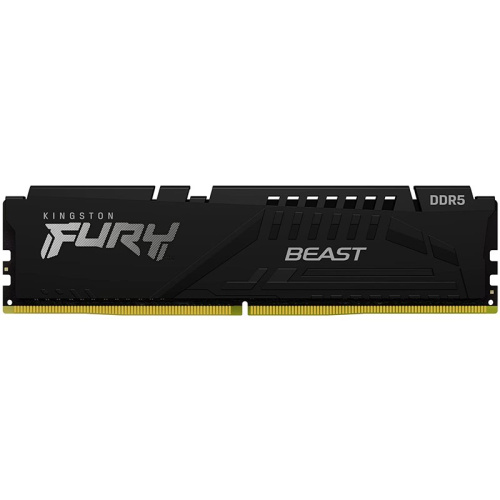 Оперативная память Kingston FURY Beast Black [KF552C40BB-16] 16 ГБ [DDR5, 16 ГБx1 шт, 5200 МГц, 40-40-40]