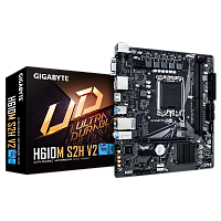 Материнская плата GIGABYTE H610M S2H V2 [LGA 1700, Intel H610, 2xDDR5-5600 МГц, 1xPCI-Ex16, 1xM.2, Micro-ATX]