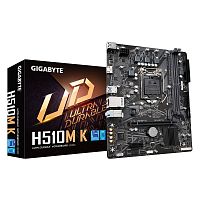 Материнская плата GIGABYTE H510M K [LGA 1200, Intel H510, mATX, 2×DDR4 до 64 ГБ, 1×M.2, 1 GbE, 6×USB]