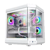 №2757 Игровой, Монтаж, 3D [Intel Core i7-13700, Gigabyte ICE RTX4070 Super 12GB, Gigabyte Aorus Elite ICE Z790 Wi-Fi, Kingston Fury Renegade 64GB (2x32gb), M.2 NVMe WD Black SN770 1TB, Кастомное СЖО, Thermalright 1000W 80+ Gold, Gamemax Vista Hype]