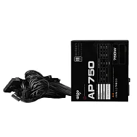 Блок питания Aigo AP750 [650W, 80+, APFC, 20 + 4 pin, 4+4 pin CPU, 6 SATA, 6+2 pin x2 PCI-E]