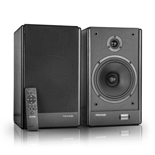 Microlab Speakers SOLO-26 w/REMOTE, Bluetooth, Optical Toslink, Coaxial (10W + 55W)x2 RMS